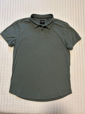 Cuts Clothing Men’s Polo in Olive Large